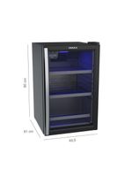 Cervejeira Venax Blue Light 100 Preto Fosco Preto 220V