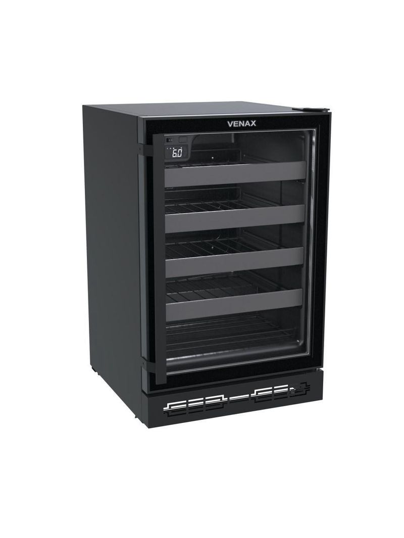Adega de Embutir Venax Cave In 100 82L Preto Fosco 220V