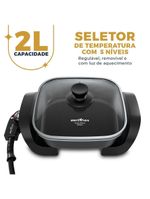Panela Elétrica Britânia 2L 5 Temperaturas 650W BPE02A 220V