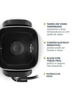 Panela Elétrica Britânia 2L 5 Temperaturas 650W BPE02A 220V
