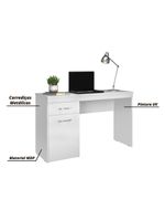 Escrivaninha Com 1 Porta 1 Gaveta Vitória New Branco Demóbile Branco