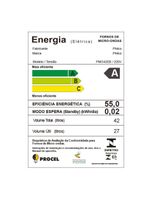 Micro-ondas 42L Philco Jumbo Múltiplas Funções 1560W PMO42EB 220V