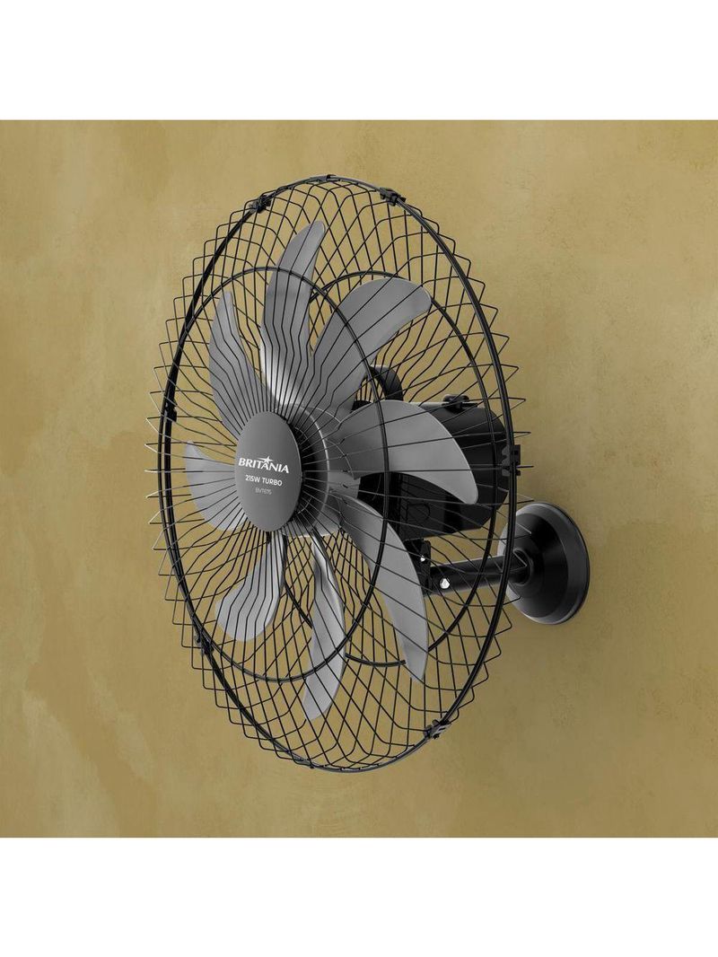 Ventilador De Parede Britânia 60cm 8 Pás Turbo BVT675 - 110V