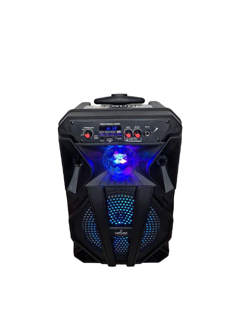 Caixa De Som Ics-08-200 8 Polegadas 200w Intense Preto Bivolt