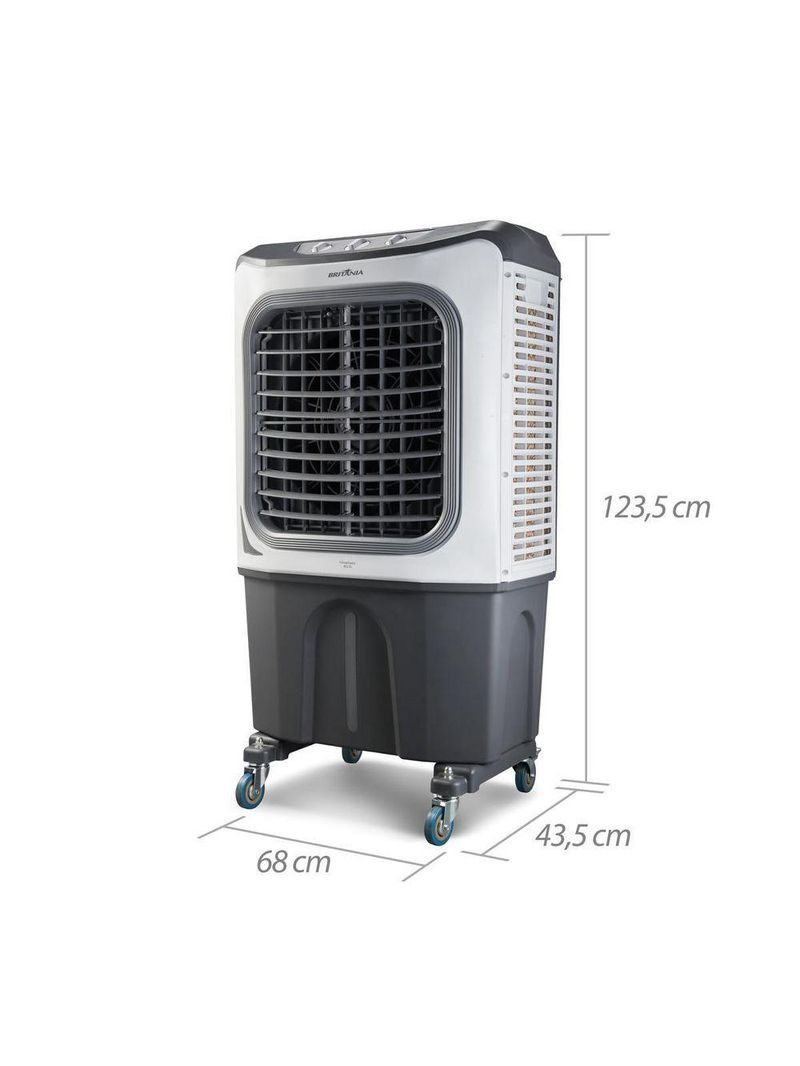 Climatizador De Ar Britânia 70L 4 Em 1 BCL70 3 Velocidades 110V