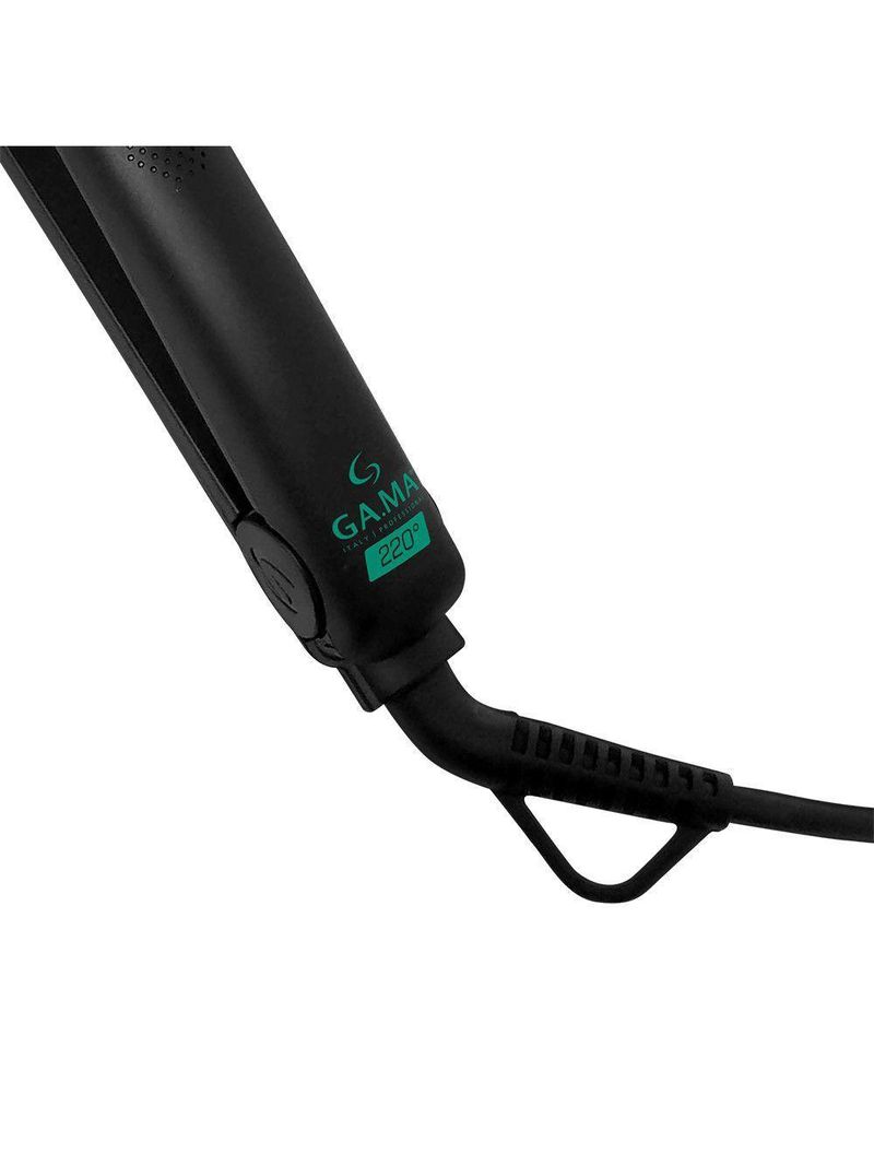 Prancha de Cabelo Babosa Ceramic Íon - Preto/Verde Bivolt