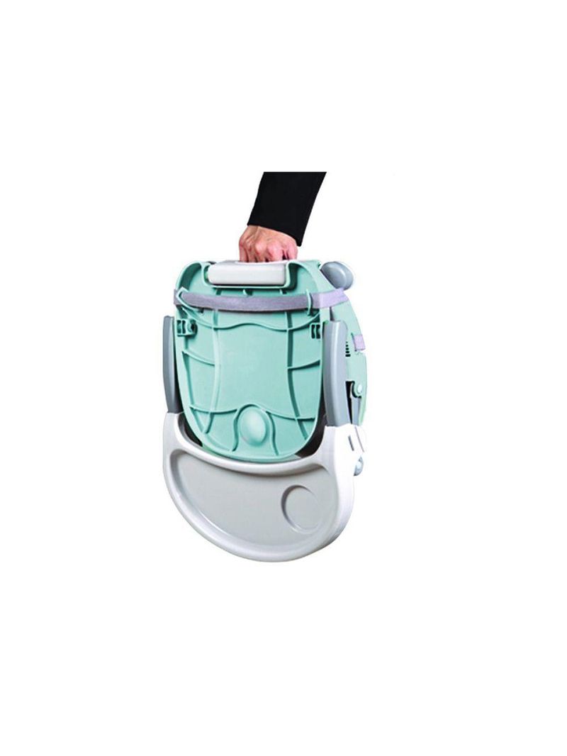 Cadeira De Alimentação Portátil Galzerano Assento Elevatorio Vic 5095 Pistache Verde