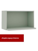 Armário De Cozinha Genialflex Iluminata Aéreo Hortelã