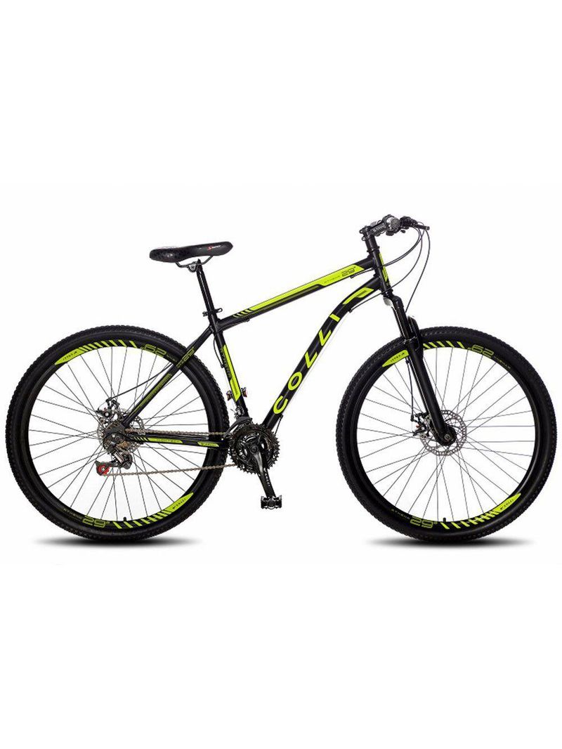 Bicicleta Colli Athena Aro 29 21 Marchas Preto Fosco