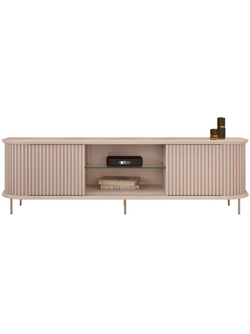 Rack Para Sala De Estar 75 Pol Atlantis D05 Off White