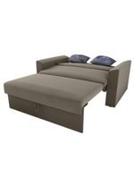 Sofá Cama Casal Cristal Bege Flor Matrix Bege Floral