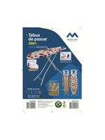 Tábua De Passar Metaltec 5001 Estampada Branco