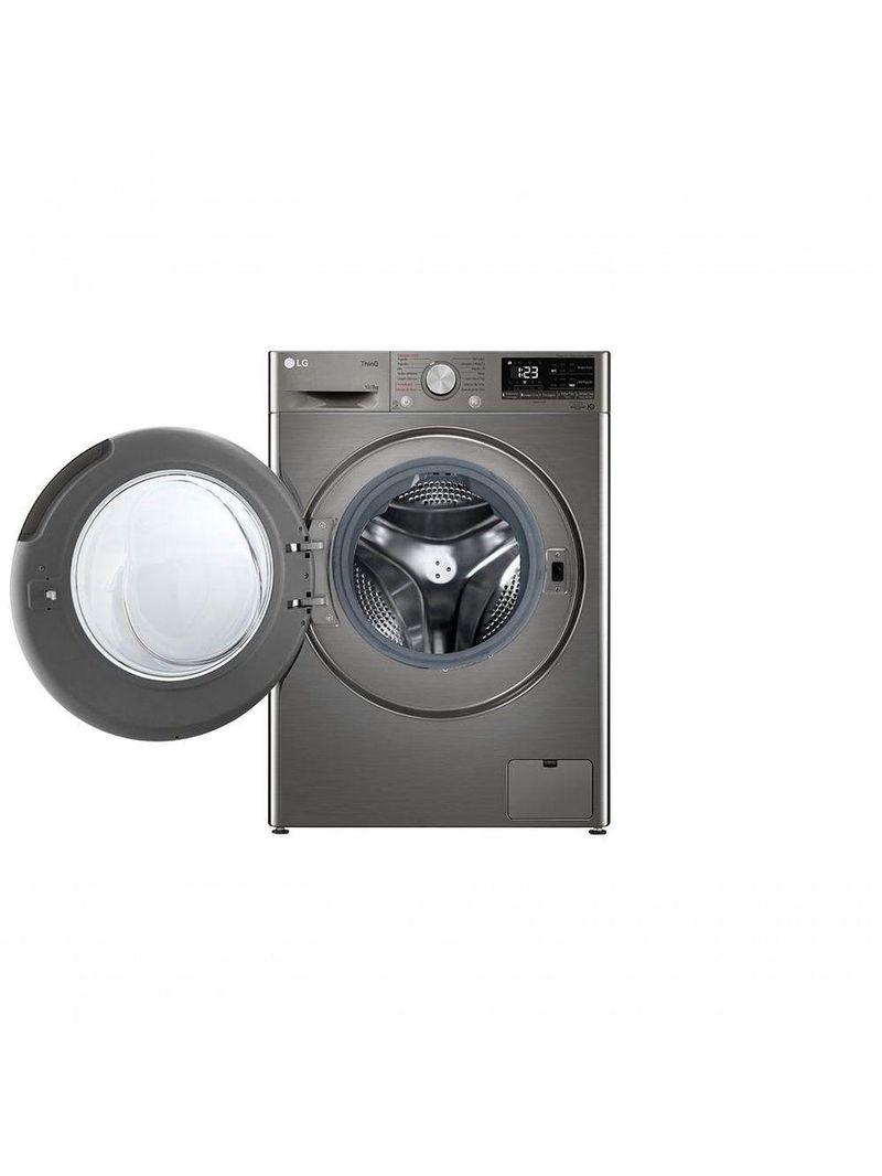 Lava e Seca Smart LG VC4 12kg Inox Look Com Inteligência Artificial AIDD CV5012PC4 110v
