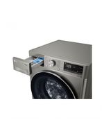 Lava e Seca Smart LG VC4 12kg Inox Look Com Inteligência Artificial AIDD CV5012PC4 110v