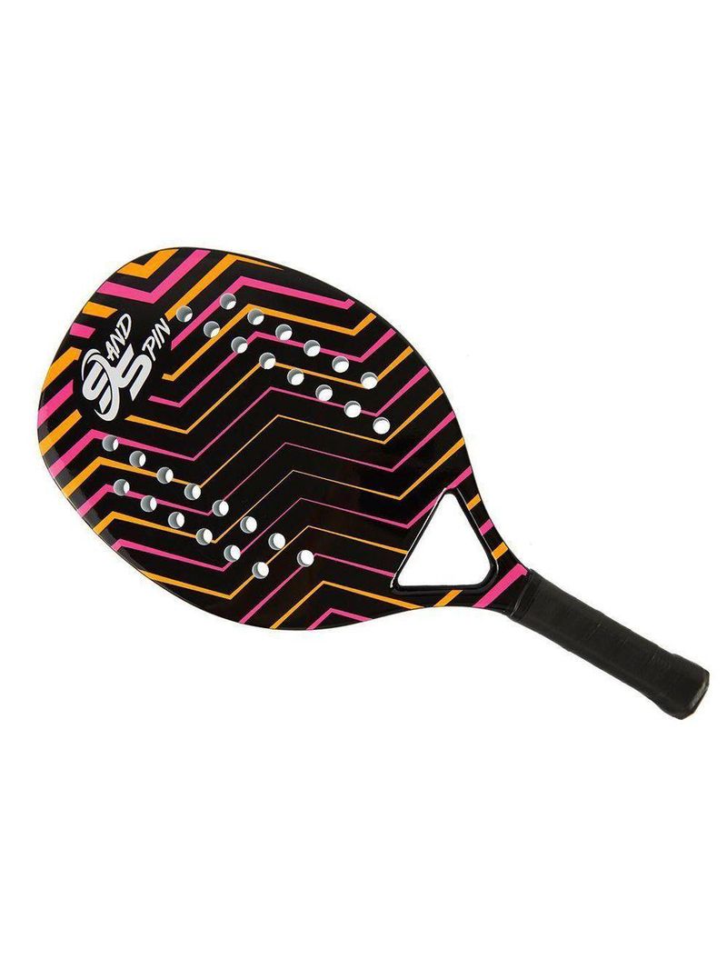 Raquete de Beach Tennis Sand Spin Aloha Rosa Pink – Rosa