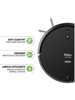 Aspirador Robô Philco 3 em 1 com MOP Antiqueda PAS23 Bivolt