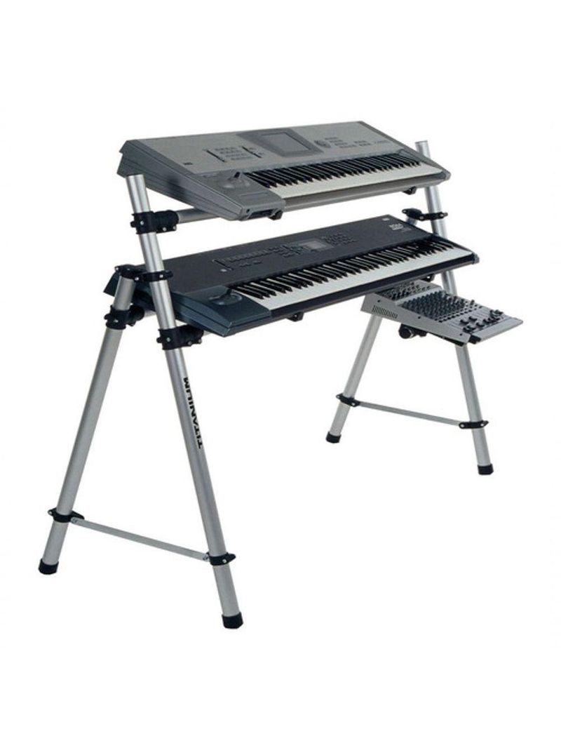 Rack Mesa Tubular Para Teclados Yamaha Roland Kurzweil E Korg