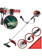 Roçadeira e Cortador de Grama Lateral CG430 Tb 43cc 2hp com Faca 2 Pontas + Lamina De Vídea 40 Dentes P/ Troncos