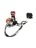 Roçadeira Multifuncional Costal Capinadeira E Cultivadora Vrc430 2t Gasolina 43cc 1,7hp Com Enxadas