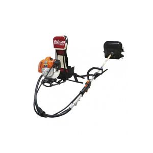 Roçadeira Multifuncional Costal Capinadeira E Cultivadora Vrc430 2t Gasolina 43cc 1,7hp Com Enxadas