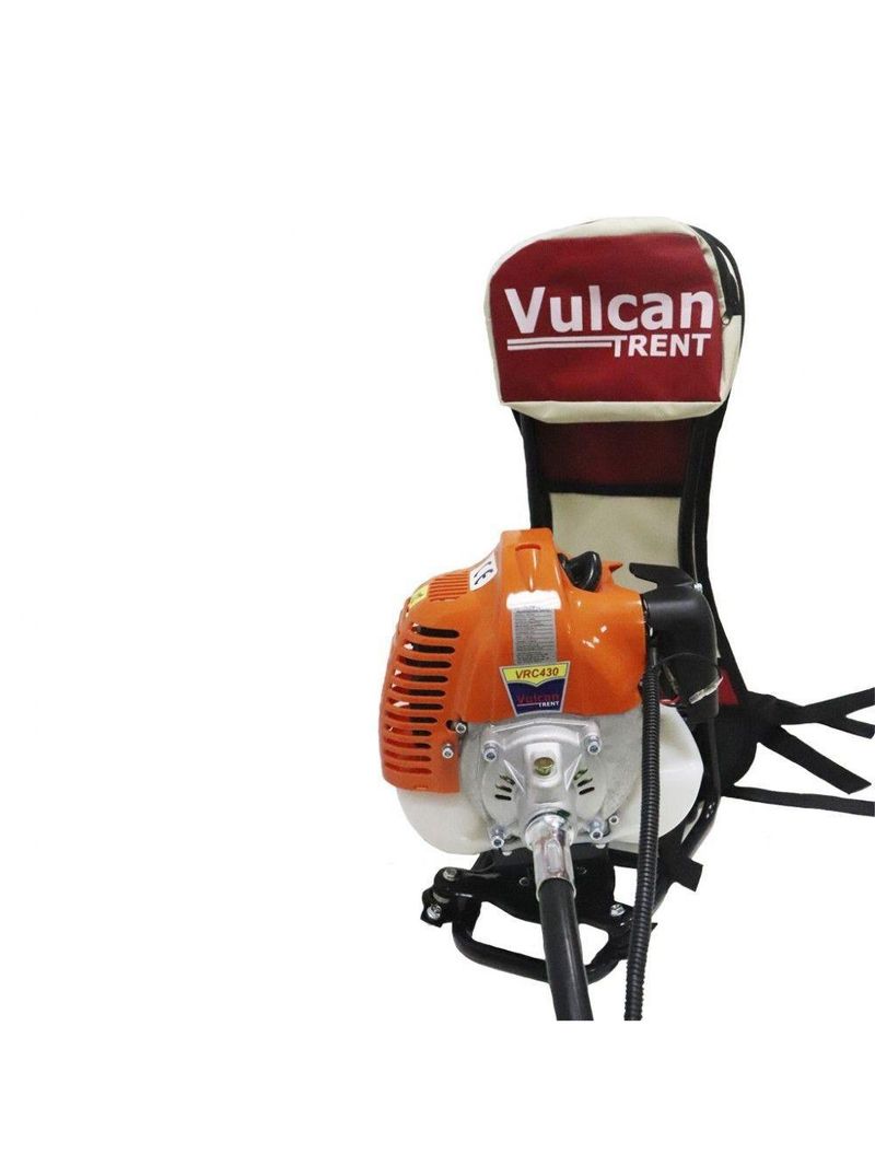 Roçadeira Multifuncional Costal Capinadeira E Cultivadora Vrc430 2t Gasolina 43cc 1,7hp Com Enxadas