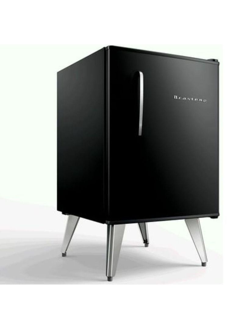 Frigobar Brastemp Retrô 76l Preto Bra08heana 110V