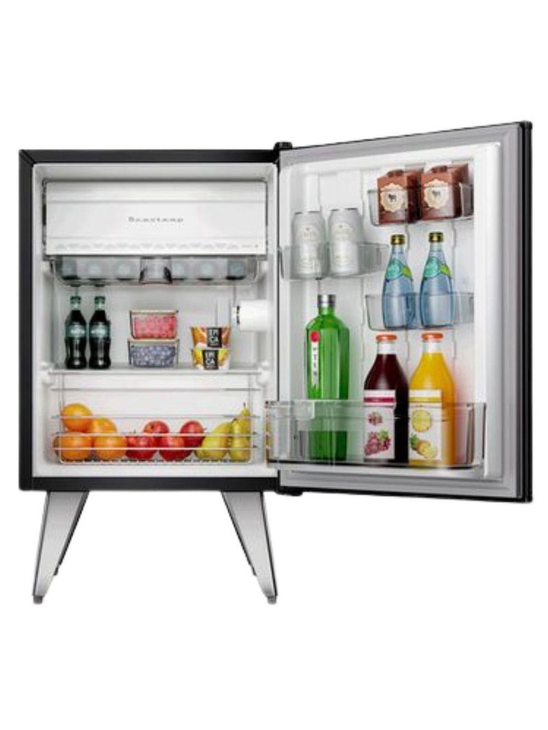 Frigobar Brastemp Retrô 76l Preto Bra08heana 110V