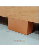 Guarda-Roupa Casal Canadá 6 Portas E 2 Gavetas 100% MDF Linha Mobília Cinamomo/Off White