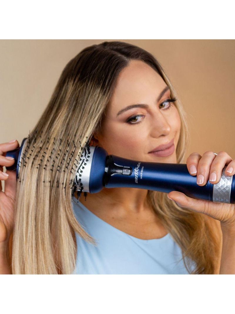 Escova Secadora Britânia Nano Ceramic 4 Em 1 1000W BES10 220V