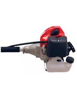 Roçadeira A Gasolina Anmax Cg430 Tb 43cc 2hp + Lamina 80 Dentes Similar A Tekna, Toyama, Vulcan, Branco, Garthen