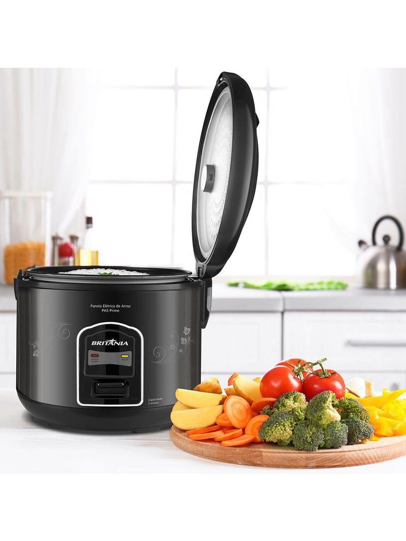 Panela De Arroz Britânia Preta PA5 220V