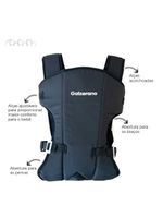 Canguru Para Bebê Galzerano Balbi Ii Preto - Preto