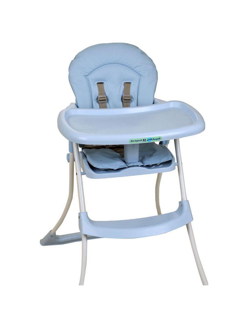 Cadeira De Alimentação Burigotto Bon Appetit Xl 6 Meses Até 15 Kg Baby Blue Azul