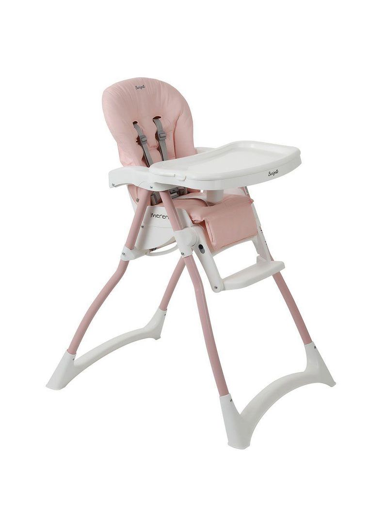 Cadeira de Alimentação Burigotto Merenda de 6 Meses a 36 Meses Rosê Madder