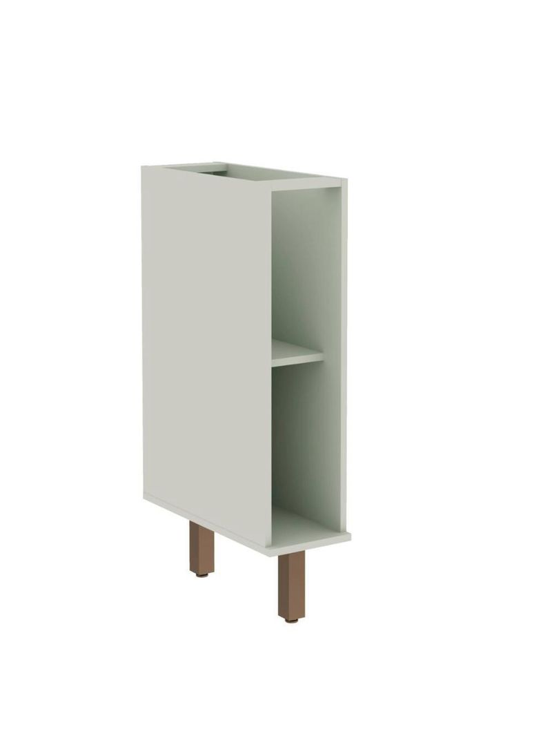 Balcão de Cozinha 91x20cm Genialflex Iluminata Hortelã