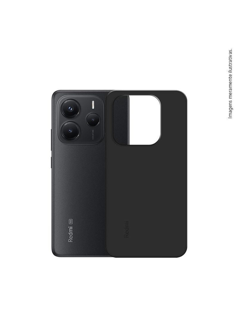 Smartphone Xiaomi Redmi Note 14 5G 12GB + 12GB RAM Turbo + 512GB – Preto