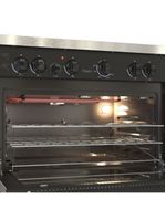 Fogão 5 Bocas Venax Temis A Gás Mesa De Inox 127V Preto