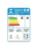 Fogão 5 Bocas Venax Temis A Gás Mesa De Inox 127V Preto