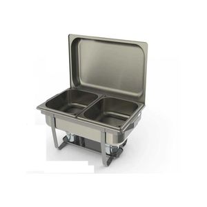 Rechaud Retangular 2 Cubas PR-111 - Progás