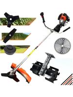 Roçadeira E Capinadeira 3hp 63cc Gasolina Importway Iwrger2t5x163 + óleo Stihl 2t + Enxada Rotativa + Videa 40d + Facas