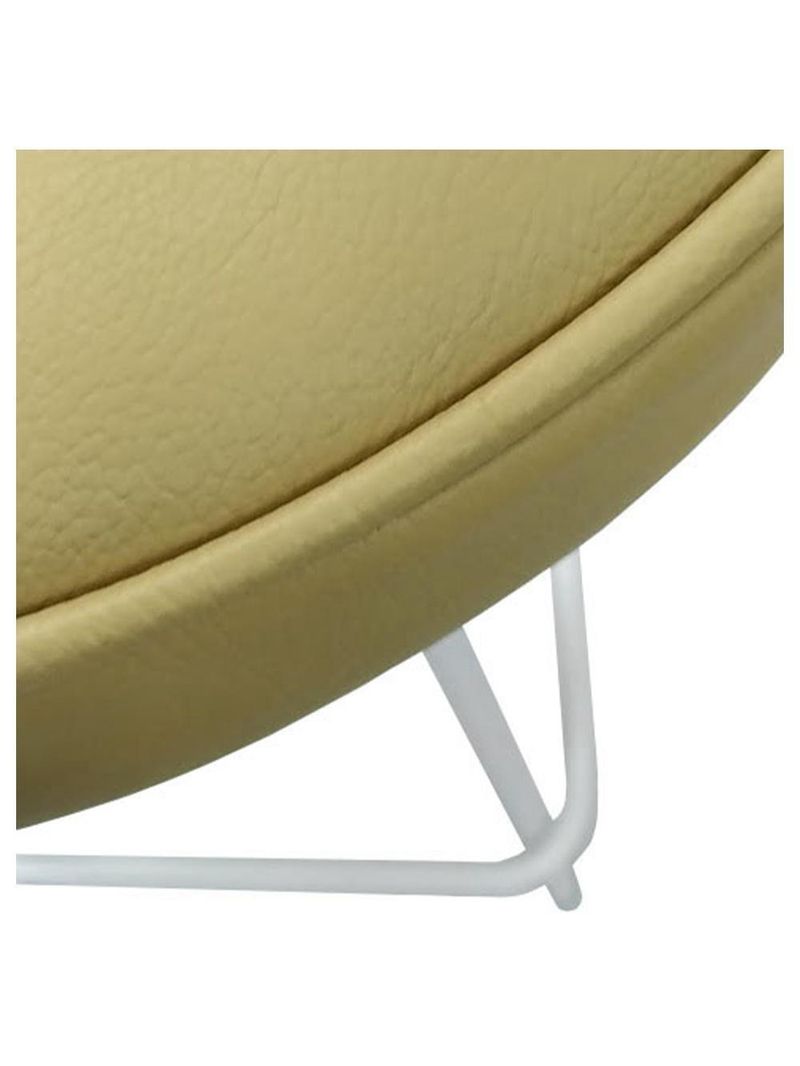 Banco Friends Branco/mostarda - Overseas