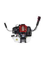 Roçadeira A Gasolina Toyama Rt52l-b 52cc Com Haste Angular Ergonomica & Potente P/ Limpeza De Chacaras + Kit Acessorios