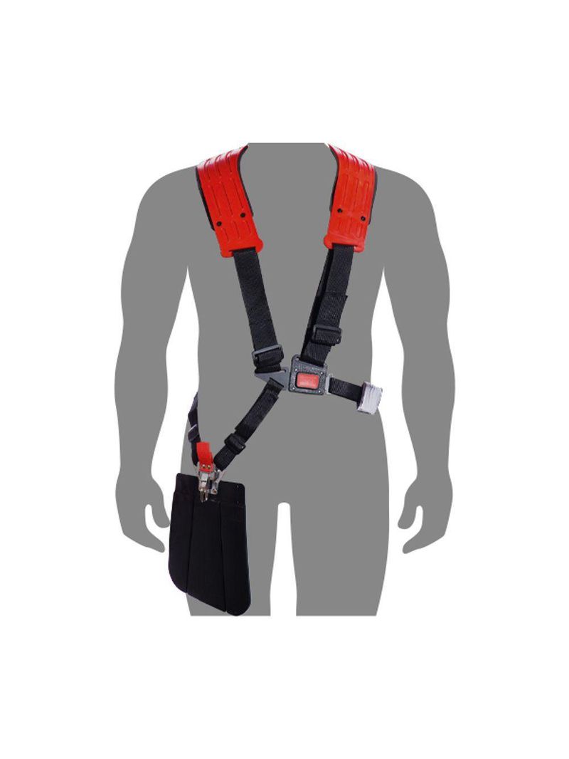 Roçadeira A Gasolina Toyama Rt52l-b 52cc Com Haste Angular Ergonomica & Potente P/ Limpeza De Chacaras + Kit Acessorios