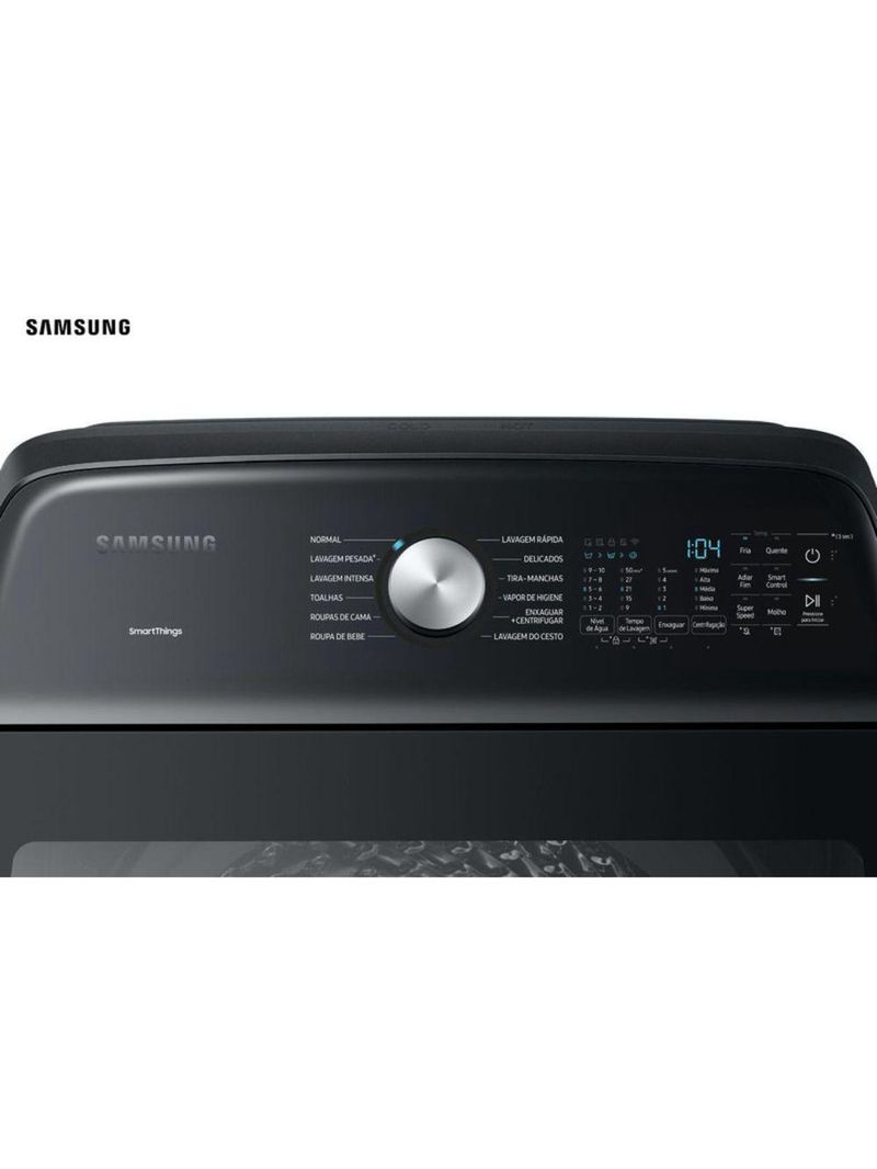 Lavadora Samsung 23kg Digital Inverter WA23B Preta WA23B8377GV/AZ 110V