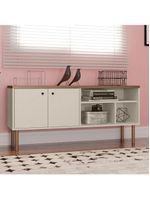 Bancada Para Tv Até 60 Polegadas Multi Bege Caemmun