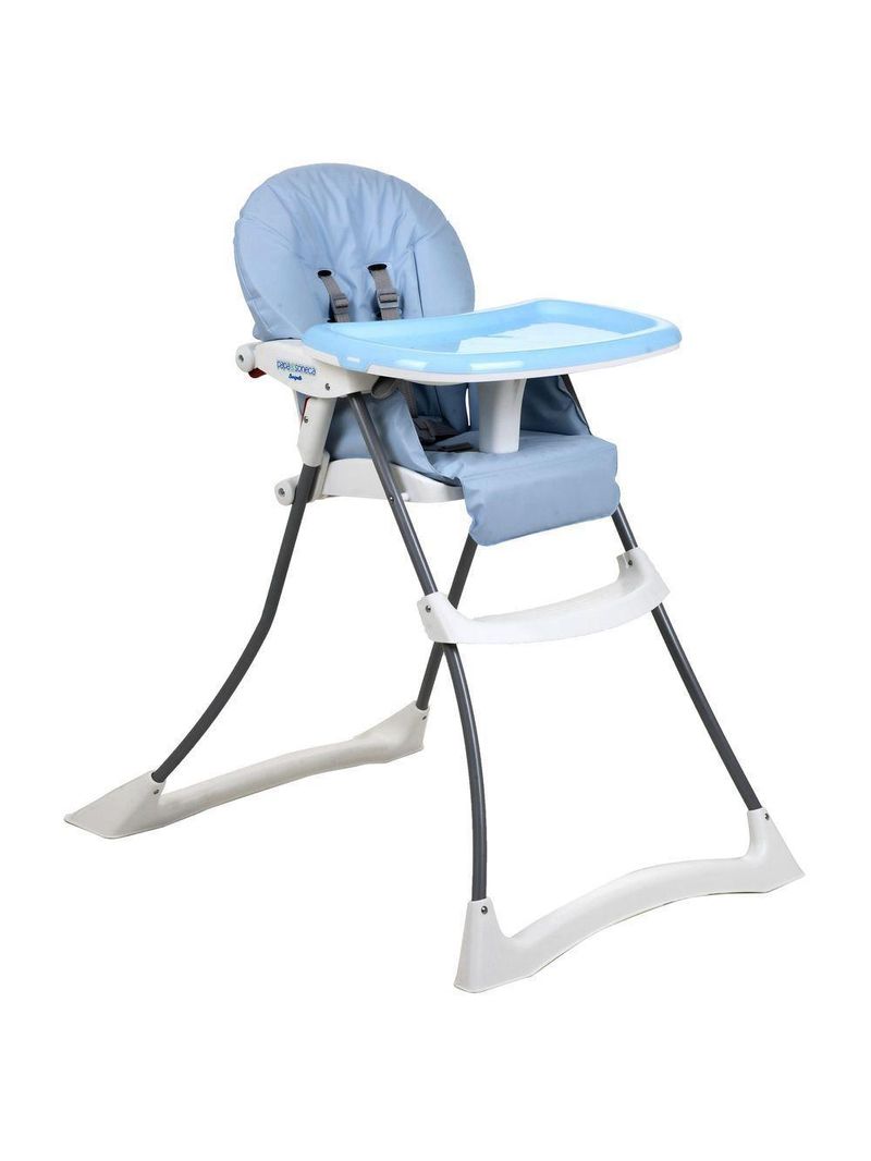Cadeira De Alimentação Burigotto Pappa E Soneca 6 A 36 Meses Até 15 Kg Baby Blue Azul