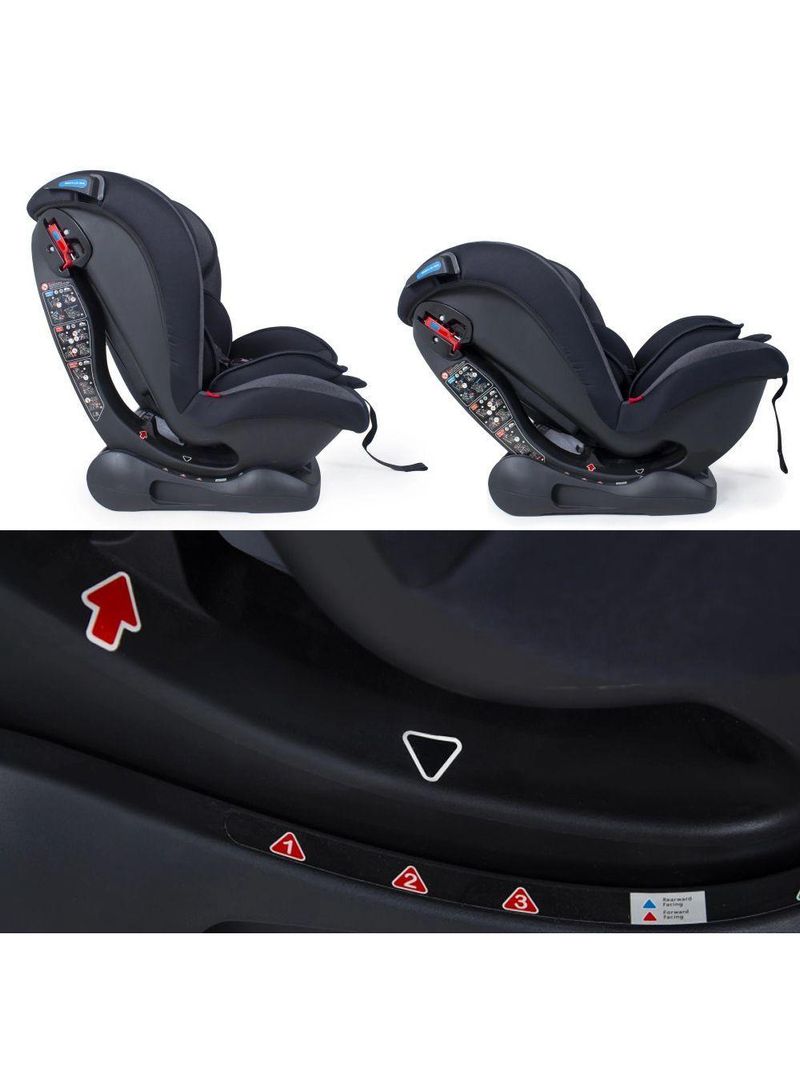 Cadeira para Auto Galzerano Tori de 0 até 36kg – Preto