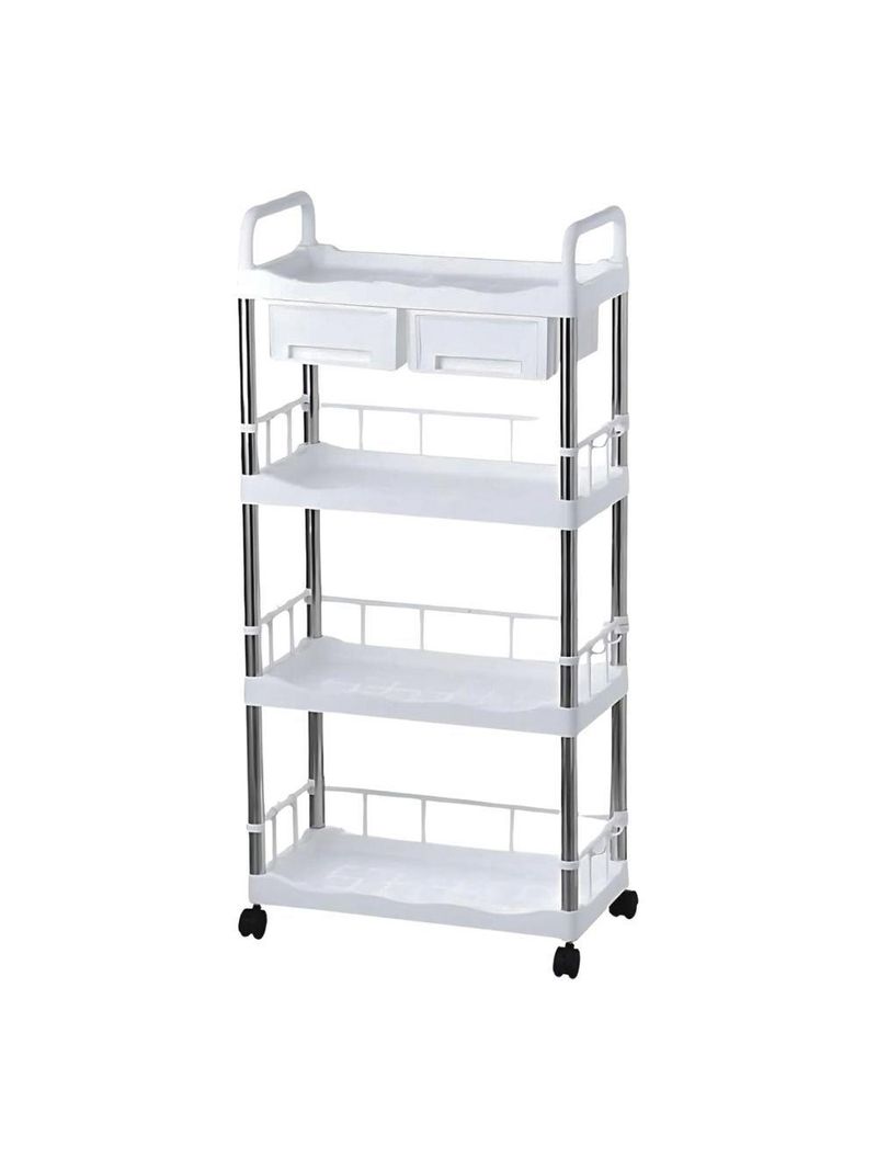 Estante Organizadora Modular 4 Andares com Gavetas