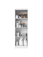 Guarda Roupa Casal Nápole 2045149 E Armário Multiuso New 2000192 E Cômoda Sevilha Branco - Aramóveis