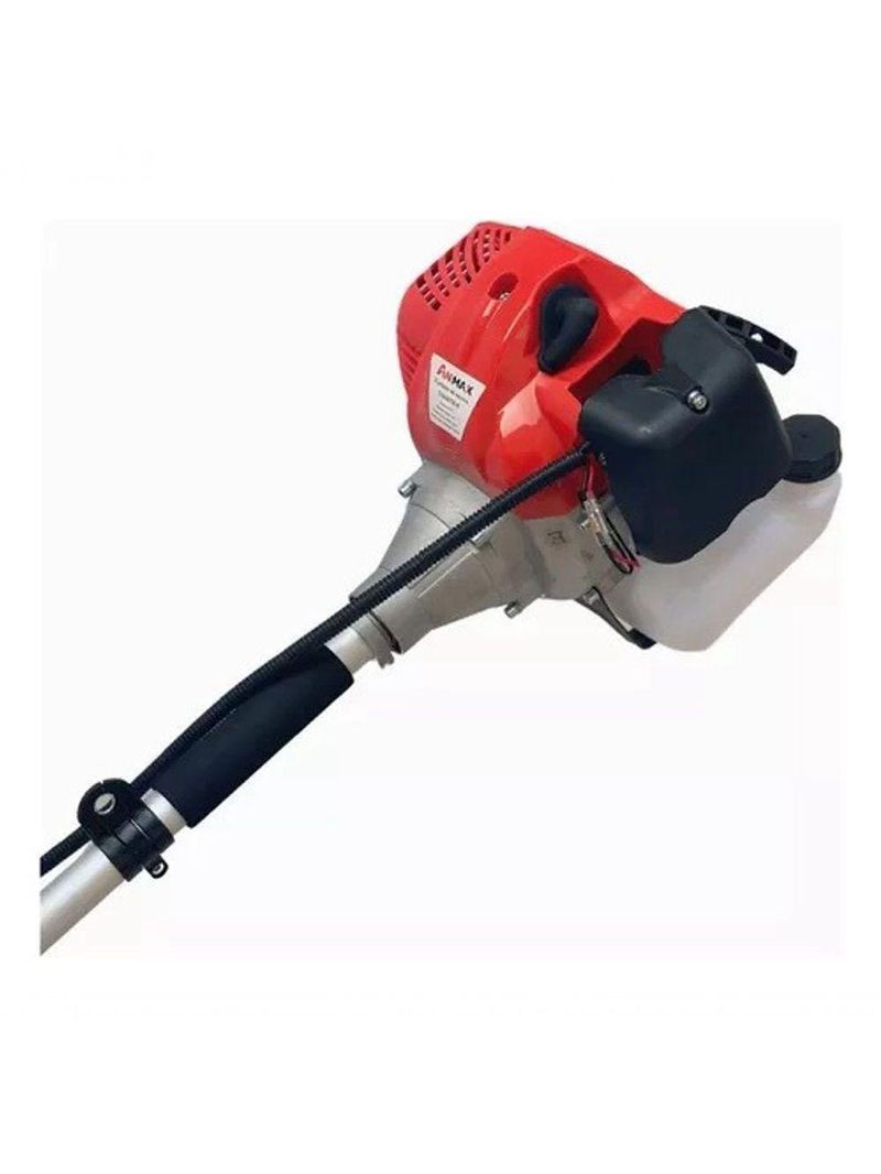 Roçadeira Gasolina Anmax Cg430 Tb Com Faca 2 Pontas + Lamina Serra 80 Dentes P/ Corte De Galhos E Troncos